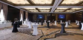 VIP networking dinner hall at Radisson Blu Bucharest